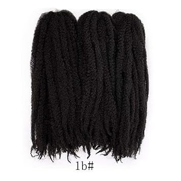 Amazon Com Leano Crochet Hair Marley Braiding Hair Extensions 18