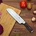 Santoku Knife Soufull Mirror Polished 7 inches High Carbon Stainless Steel Knife Professional Knife with Premium Packaging