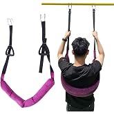 Jiawu Spinal Decompression Devices, Back Traction Stretcher, Spine Decompression Machine, Lumbar Traction Device for Lower Back Pain Relief, Stretching Device