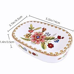 Self Draining Soap Dish, Double-layer Bar Soap