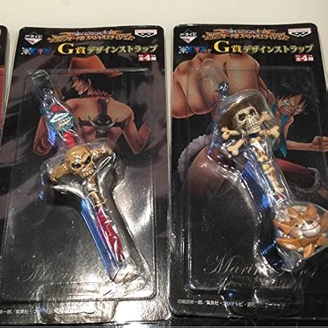 Amazon Co Jp One Piece 一番くじ ルフィ エース チョッパー ハンコック 一番くじ ワンピース マリンフォード編 スペシャルエディション G賞 デザインストラップ 全種類コンプリート ホビー 通販