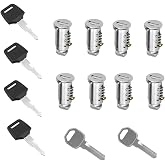 ZHYGLSL Lock Cores, 4 Pack, Compatible with Thule One-Key System | lock out car kit, replacement parts,thule lock cores，thule keyBike Rack, Roof Rack, Cargo Box, Ski Rack &amp; Tower Mounts