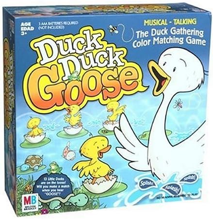Duck Duck Goose Game By Hasbro Amazon Fr Jeux Et Jouets