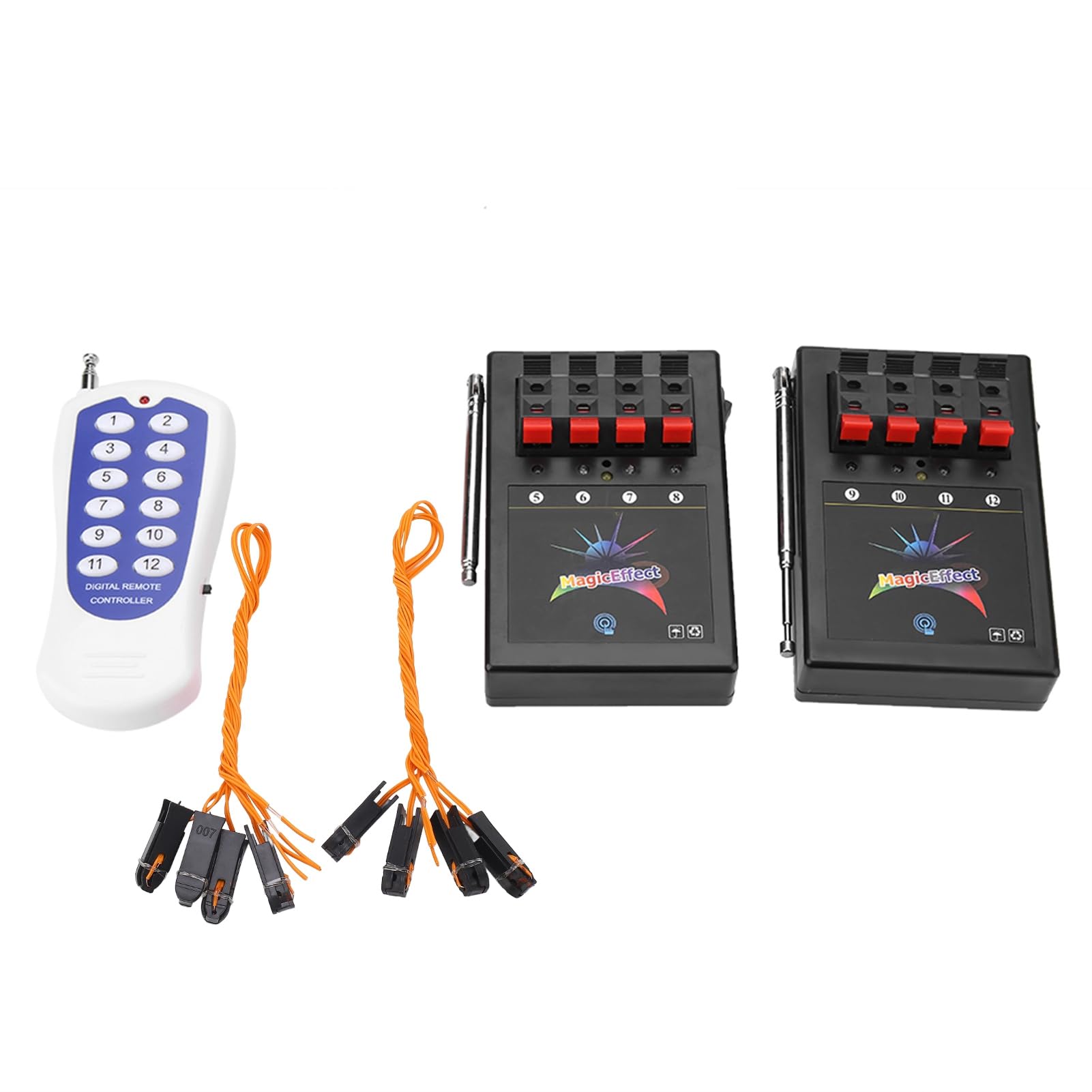 Wireless Fireworks,Professional 8 Channel Wireless Fireworks Firing System Igniters Remote Control