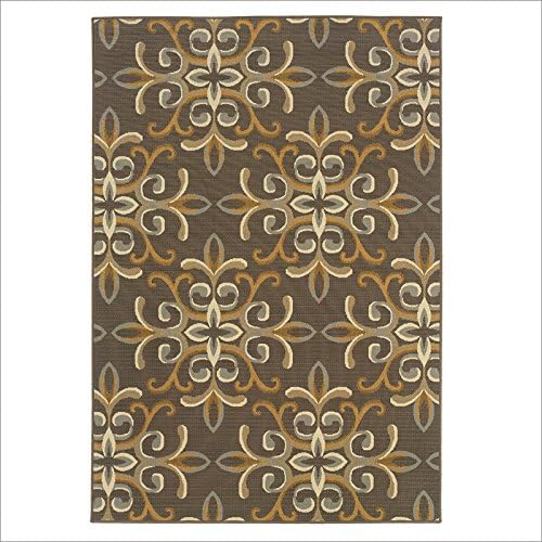 Granville Rugs Fiji Indoor/Outdoor Area Rug, Multi, 6' 7" x 9' 6"