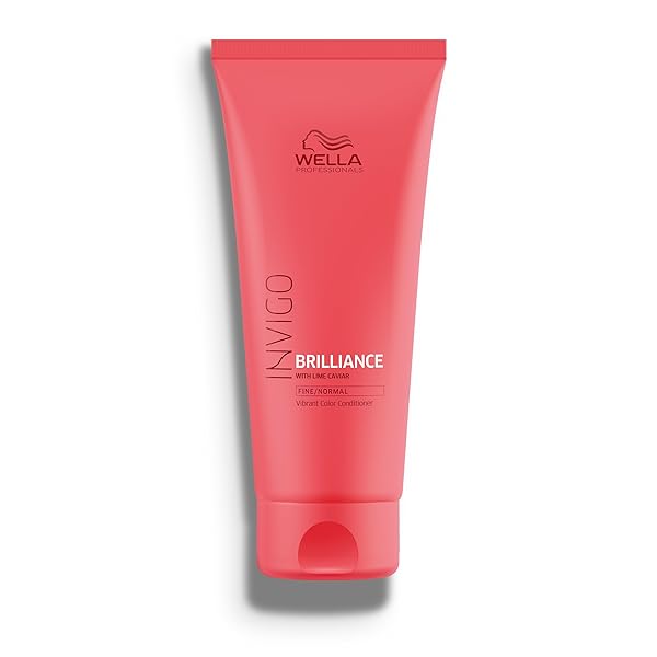 WELLA PROFESSIONALS INVIGO BRILLIANCE CONDITIONER | FOR FINE/NORMAL COLORED HAIR | INTENSE COLOR PROTECTION & MAINTAINS VIBRANCY | 8.4 FL OZ