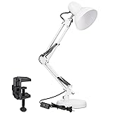 TORCHSTAR Metal Desk Lamp, Swing Arm Desk