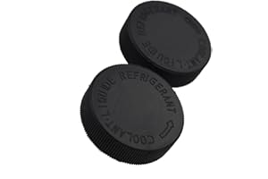 ZORRATIN (Pack of 2)21712-79900 Engine Coolant Overflow Reservoir Tank Black Cap Compatible with Nissan Murano Rogue Versa Quest & Infiniti EX35 FX37 EX37 G35 Q70 QX50 G25 G37