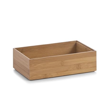 Zeller 13332 Ordnungsbox 23 x 15 x 7 cm, Bamboo
