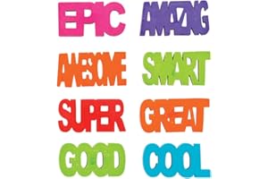 Raymond Geddes Positive Attitude Erasers for Kids (Pack of 24)