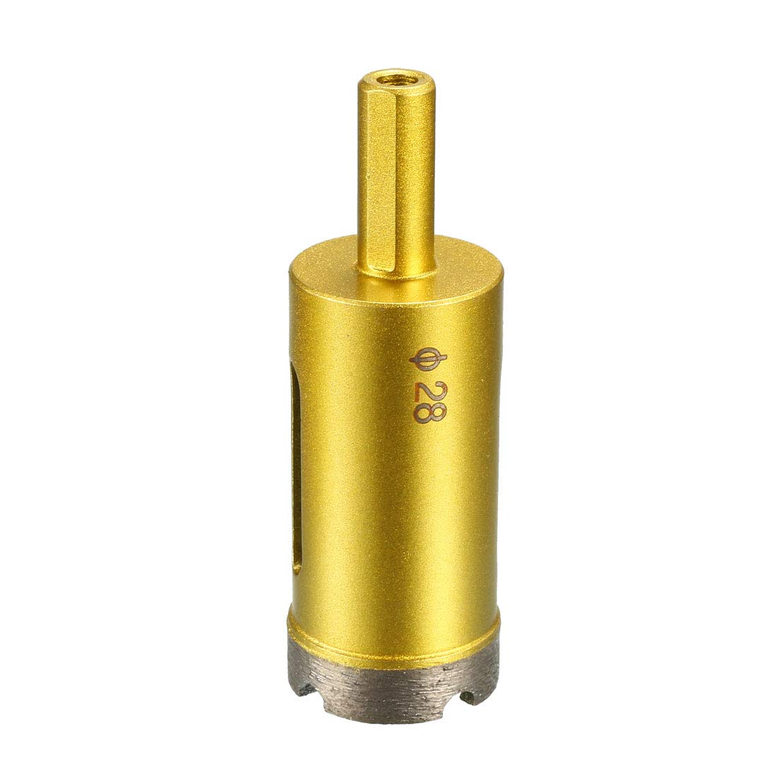 sourcing map 28mm Dry/Wet Hole Saws Diamond Core Drill Bit for Concrete Brick Block Stone Masonry Tile Glass