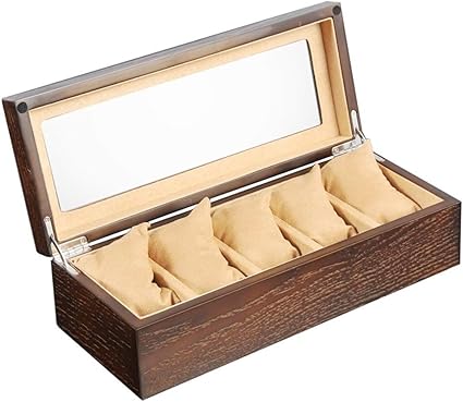 AUMING Caja para Guardar Relojes de Pulsera Caja de relojería ...