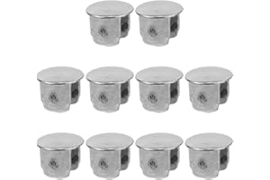 Alipis 10pcs Shower Diverter Handle Hole Covers Decorative Caps with Labels Bathroom Switch Plug for Shower