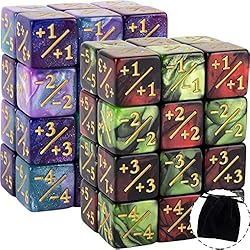 48 PCS Magic The Gathering Token Dice Counters