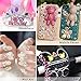 Self Adhesive Rhinestones, Face Gems Rhinestone Stickers, Assorted 3300 PCS Crystal, 20 Colors 4 Sizes Face Jewels Sticker Embellishments Sheet for Craft, Makeup, Body, Nails by UBEGOOD