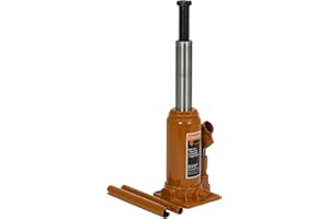 Strongarm 6 Ton Bottle Jack - Manual Air/Hydraulic Jack for Lifting Cars, Trailers, Trucks, Equipment - Heavy Duty