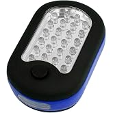 Ruilogod Magnet Back 2 Modes 27 LED Work Light Hook Flashlight Blue Black (id: f47 977 02a c46 387