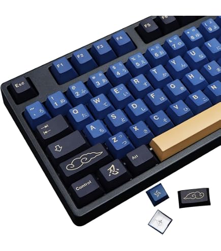 DROP + Redsuns GMK Blue Samurai Custom Mechanical Keyboard Novelty