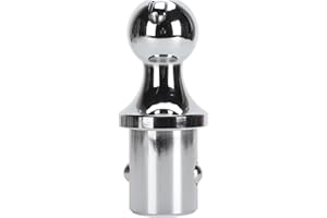 Gooseneck Hitch Ball Pop in Ball 2 5/16in 30000lbs Capacity 19311 for F-450 OE Rail System or Aftermarket Rails