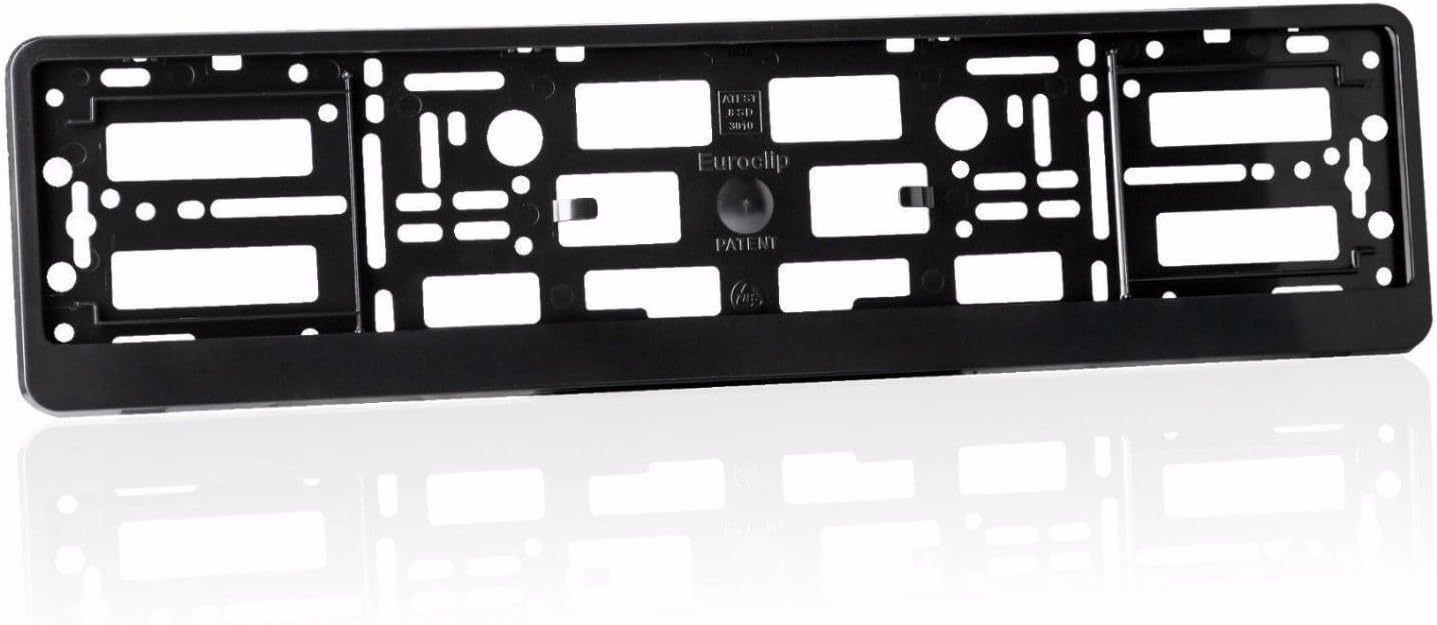 Number Plate Holder Matte Black Finish / Car Registration Surround / Front or Rear Frame for FORD