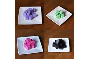OSCAR CANDLES Candle Dye for Candle Making, Candle Colour Dye for Soy Wax and Paraffin Wax (Set: Pink, Menthol, Purple, Light Purple)