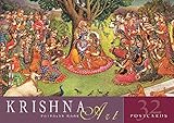 Krishna Art Postcard Book by 
