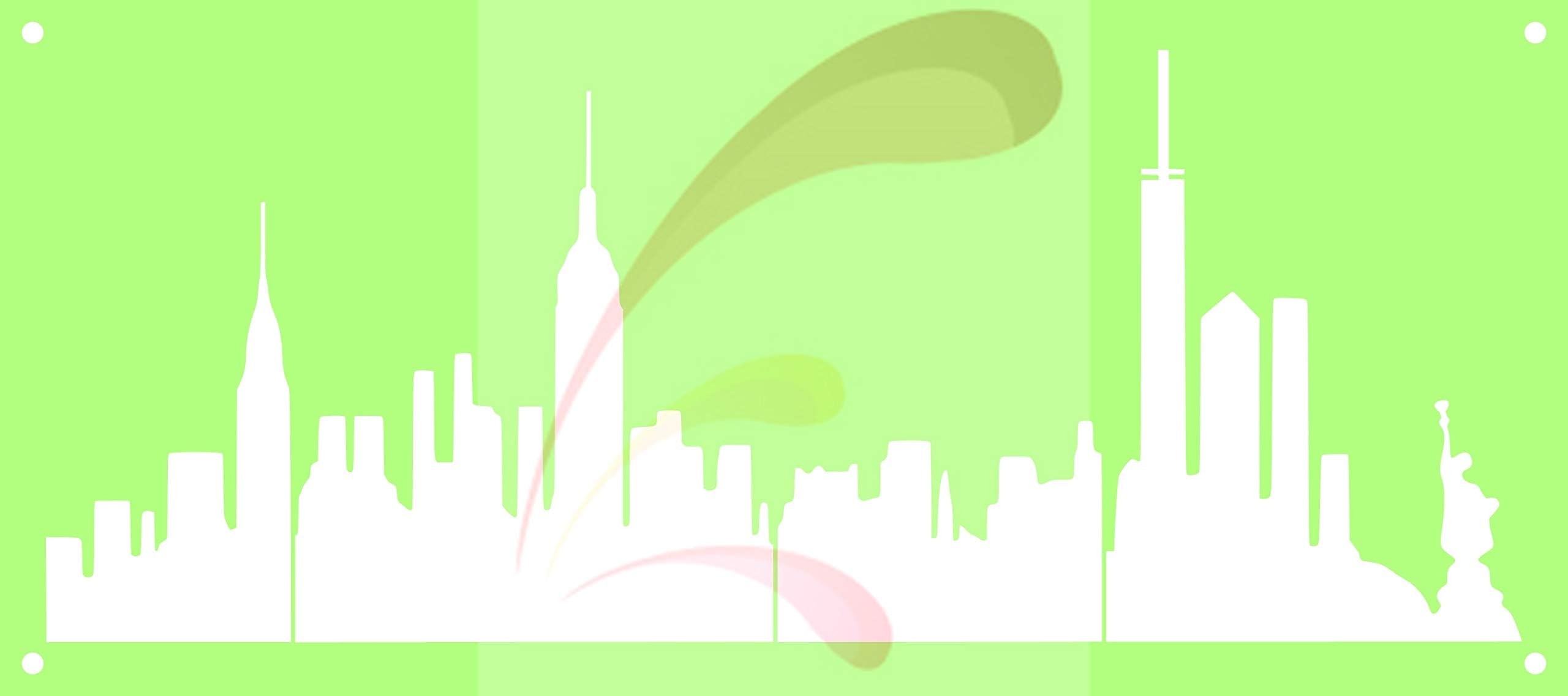 NYC Skyline, New York, Yankees, Statue of liberty, Cookie stencil, Cake Stencil, Coffee Stencil, Candy Stencil, Cupcake stencil for Royal Icing, powders, sugars, edible glitters and Airbrushing