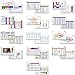 Complete Nurse RN CNA NA Horizontal Badge Card Set - 13 Cards