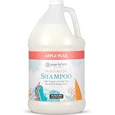 Ginger Lily Farms Botanicals Shampoo, 128oz, Apple Pear | 100% Vegan &amp; Cruelty-Free | Moisturizing Shampoo for All Hair Types | Refill Size