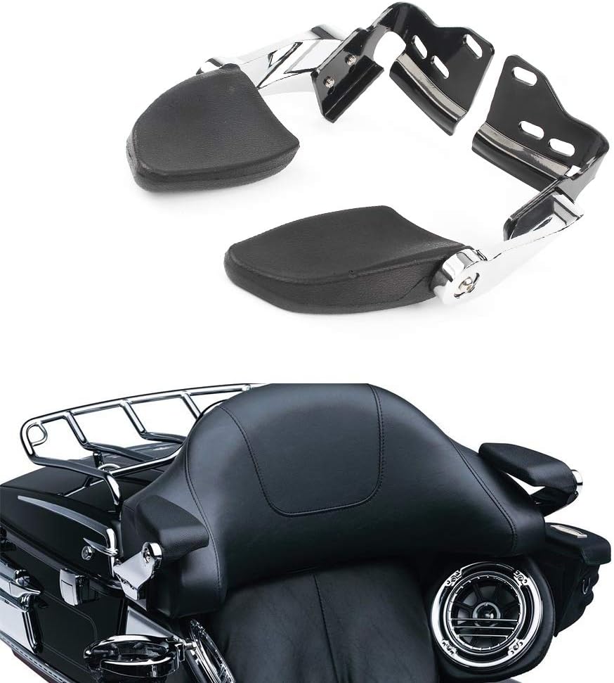 Newsmarts Passenger Armrest Motorcycle Adjustable Stealth Armrest for