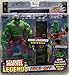 VARIANT Version Marvel Legends - Face-Off - Arch-Enemies Series - Hulk vs The Leader - Includes: 32 Page Comic Book & Marvel vs System Trading Card - With Diorama