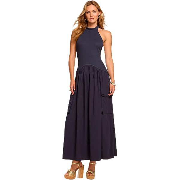 knee length dresses for ladies Marbella Maxi Dress Natural / S main image 1
