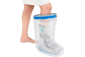 TKWC INC Extra Wide/Oversized Waterproof Leg Cast Cover For Larger Bandages, Casts & Boots - for Showering 5739 - Watertight Foot Protector