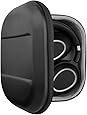 Geekria UltraShell Headphone Case for Sennheíser PXC 550, PXC 550 II Wireless, PXC 480 Headphones, Replacement Protective Hard Shell Travel Carrying Bag with Room for Parts (Black PU)