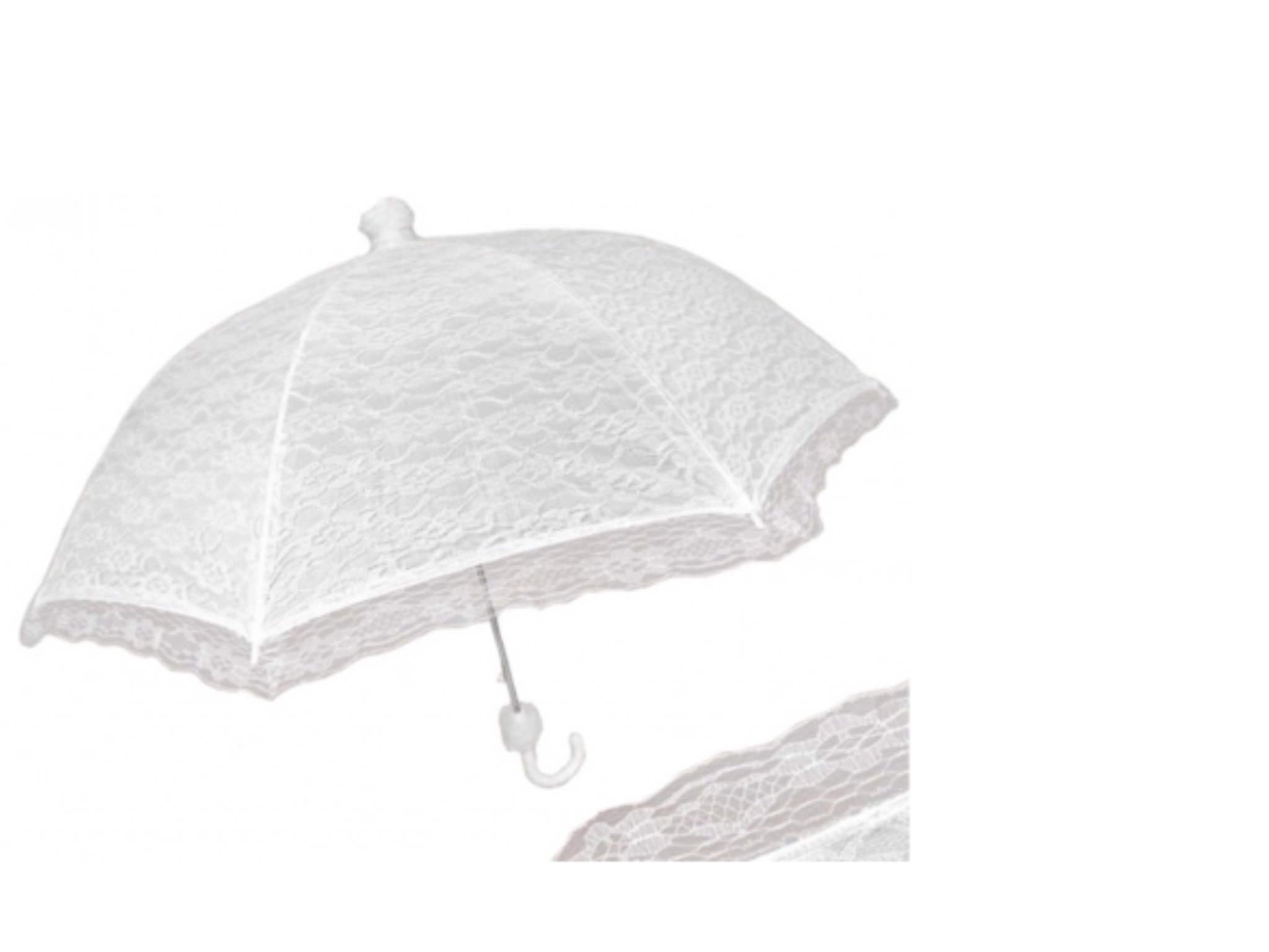 Perletti Umb. Bridal 51/8 Aut. Lace Double Windproof