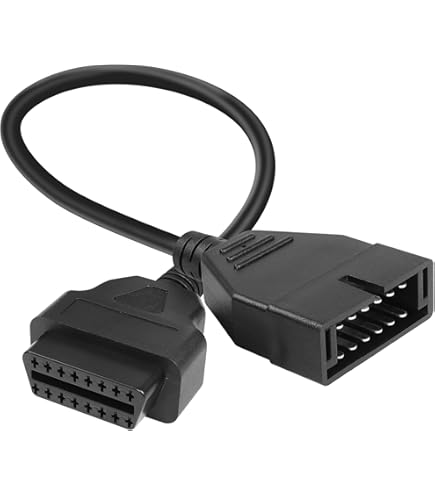OBD2 16 Pin Male To Female Vehicle Diagnostic Extender Extension Socket Adapter | UK - View #8