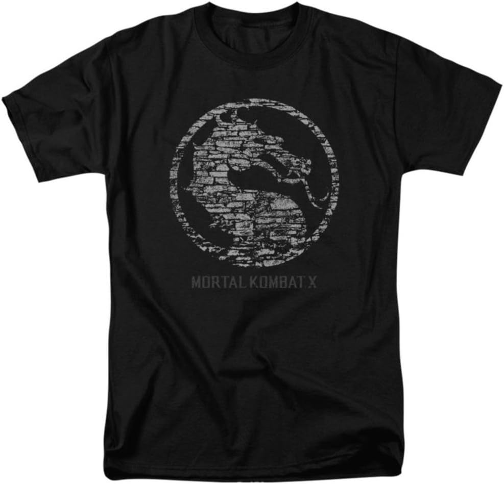 Mortal Kombat X - Men's T-shirt Stone logo
