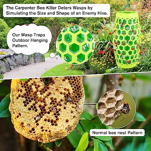 Wasp Traps Outdoor Hanging,Wasp Trap Bee Traps,Wasp Repellent Trap
