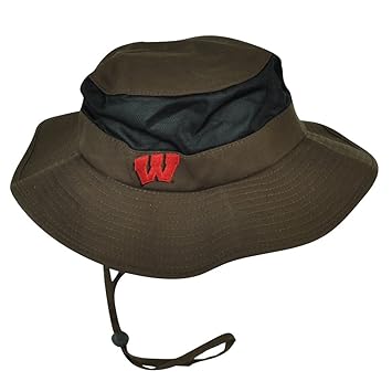 wisconsin badgers bucket hat