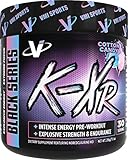 VMI Sports K-XR Pre-Workout Supplement for Intense Energy, Cotton Candy, Muscle Builder for Extreme Pumps, Enhanced Focus, Creatine Free, Endurance, Strength and Power Pre-Workout Powder