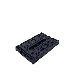 AYKASA Collapsible Storage Bins, Plastic Crate for