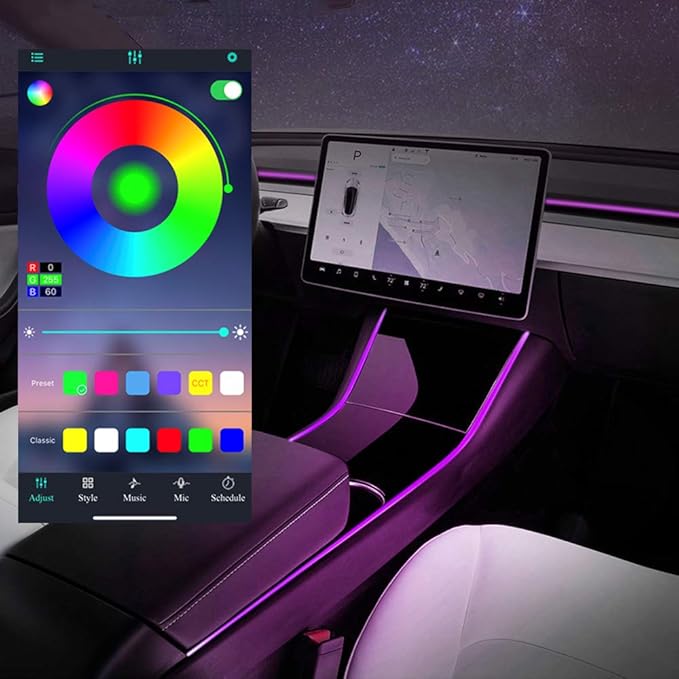 Tesla rgb 2020