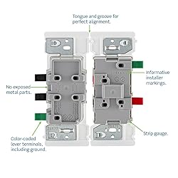 Leviton Lever Edge 15 Amp Tamper-Resistant Duplex