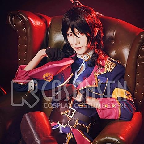 Amazon あんさんぶるスターズ 生け贄 不死者たちの復活祭 朔間零 コスプレ衣装 女性l コスプレ 仮装 通販