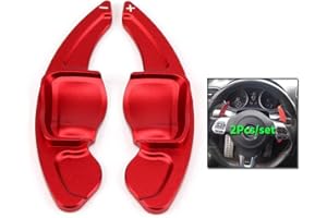 SANRILY DSG for VW Paddle Shifter Extensions, Aluminum Steering Wheel Paddle Shifter(Fits for VW Golf 6 Tiguan MK5 MK6 Jetta 