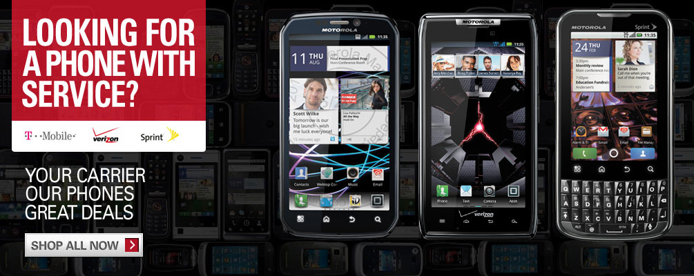 Phones with Plan by Motorola