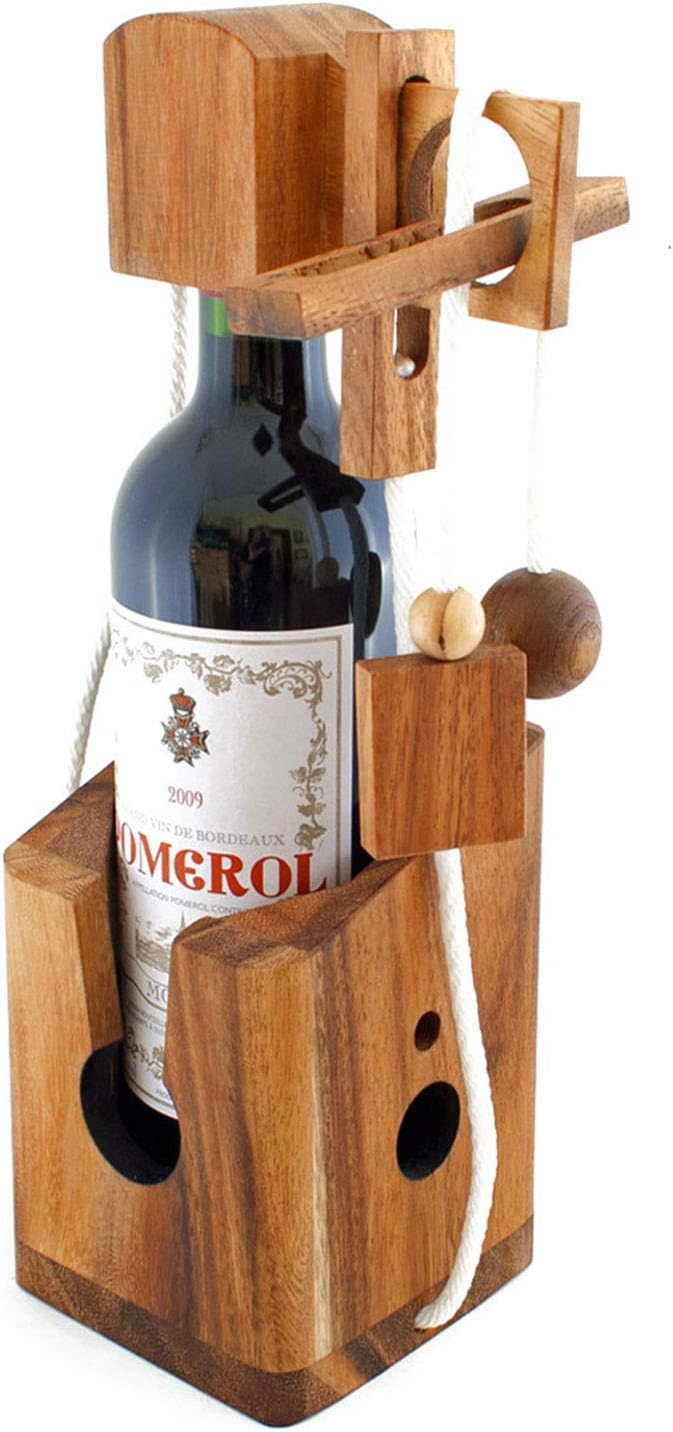 Dont Break The Bottle Bottle Safe Patience Game Magical 3D Puzzle made of wood The puzzle game for adults Bottle Puzzle Thinking Game