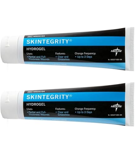 Medline Silvasorb Silver Antimicrobial Wound Gel, 0.25 Oz Tube - MSC93025EPH