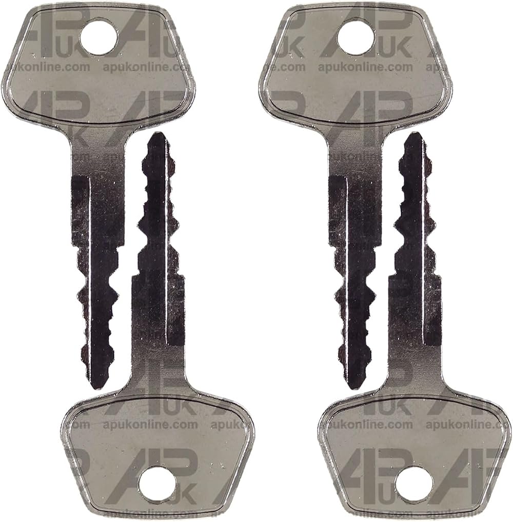 APUK 4x Ignition Keys for Daewoo Doosan Terex Bobcat Digger Excavator F900
