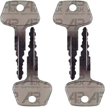 APUK 4x Ignition Keys for Daewoo Doosan Terex Bobcat Digger Excavator F900